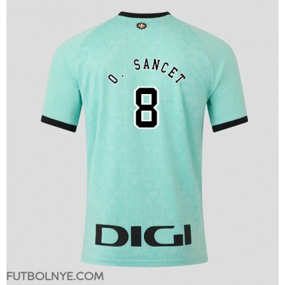 Camiseta Athletic Bilbao Oihan Sancet #8 Tercera Equipación 2025-26 manga corta Camiseta Athletic Bilbao Oihan Sancet #8 Tercera Equipación 2025-26 manga corta